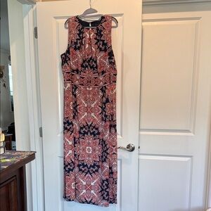 Suite 7 Paisley 3X Maxi Dress